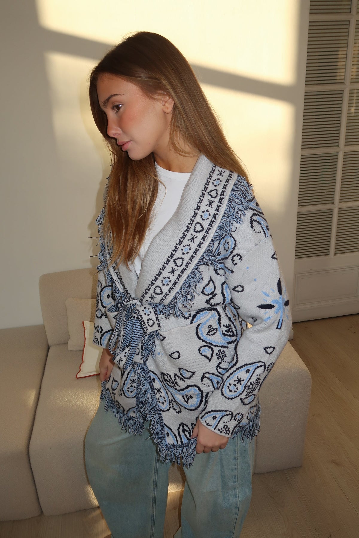 Bandana Jacket White