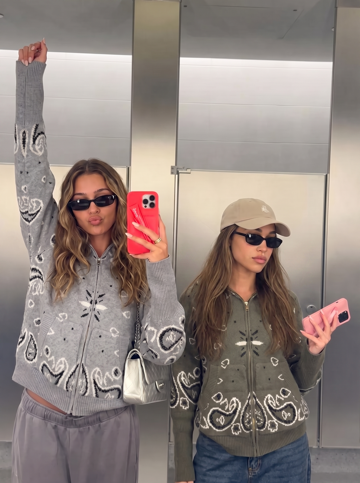 Bandana Cardigan Grå